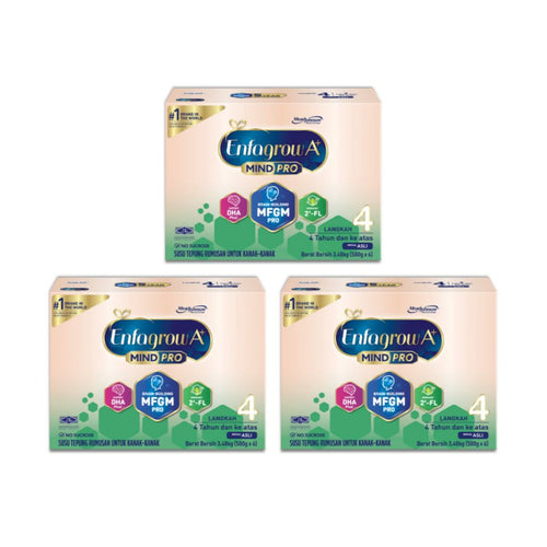(Bundle of 2) Enfagrow MindPro A+ Stage 4 Milk Powder (1-3Y) 3.48kg