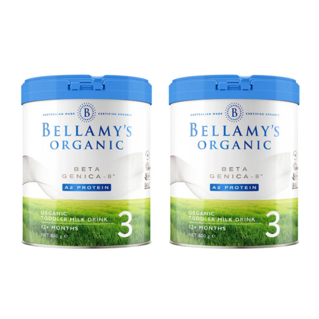 (Bundle of 2) Bellamy's Organic Beta Genica-8" Step 3 (12+ Months) 800g