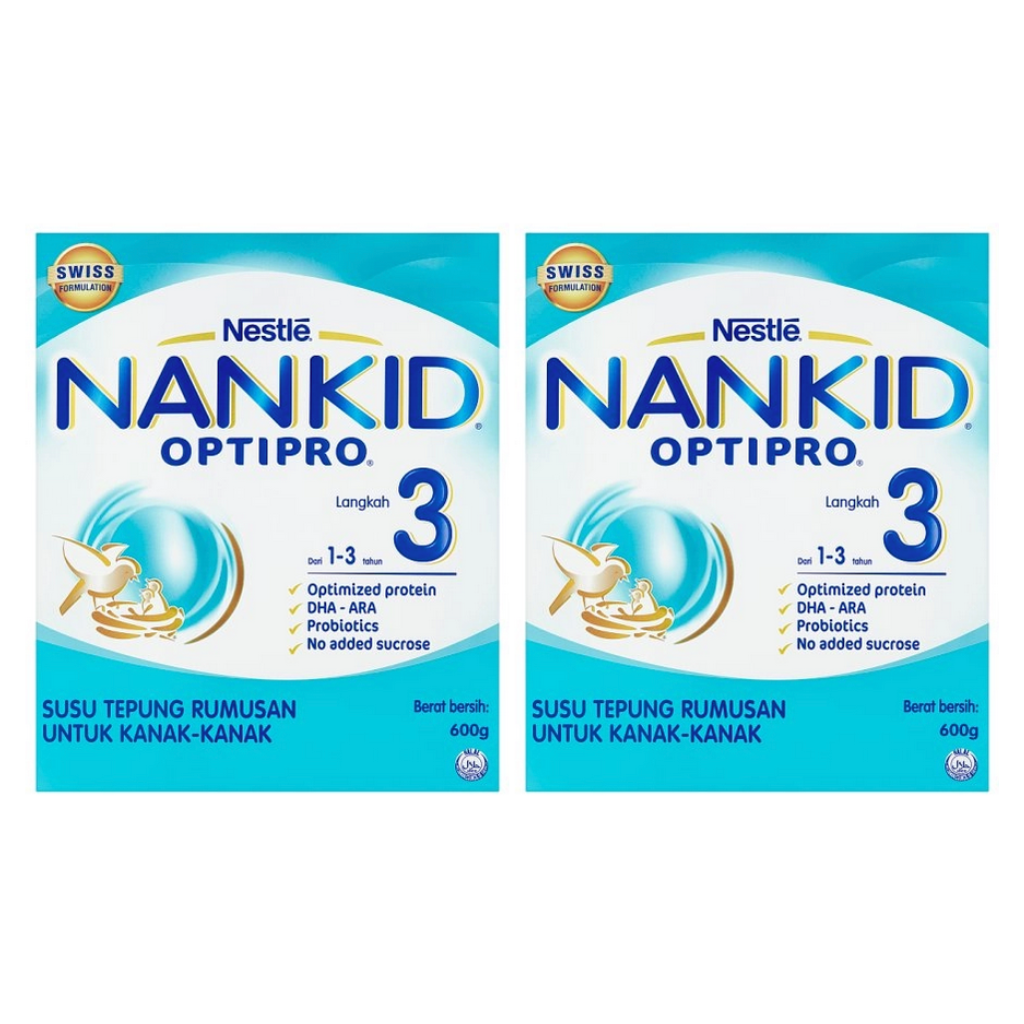 (Bundle of 2) NANKID OPTIPRO Step 3/Step 4 (1.2Kg)