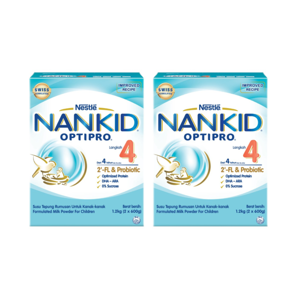 (Bundle of 2) NANKID OPTIPRO Step 3/Step 4 (1.2Kg)