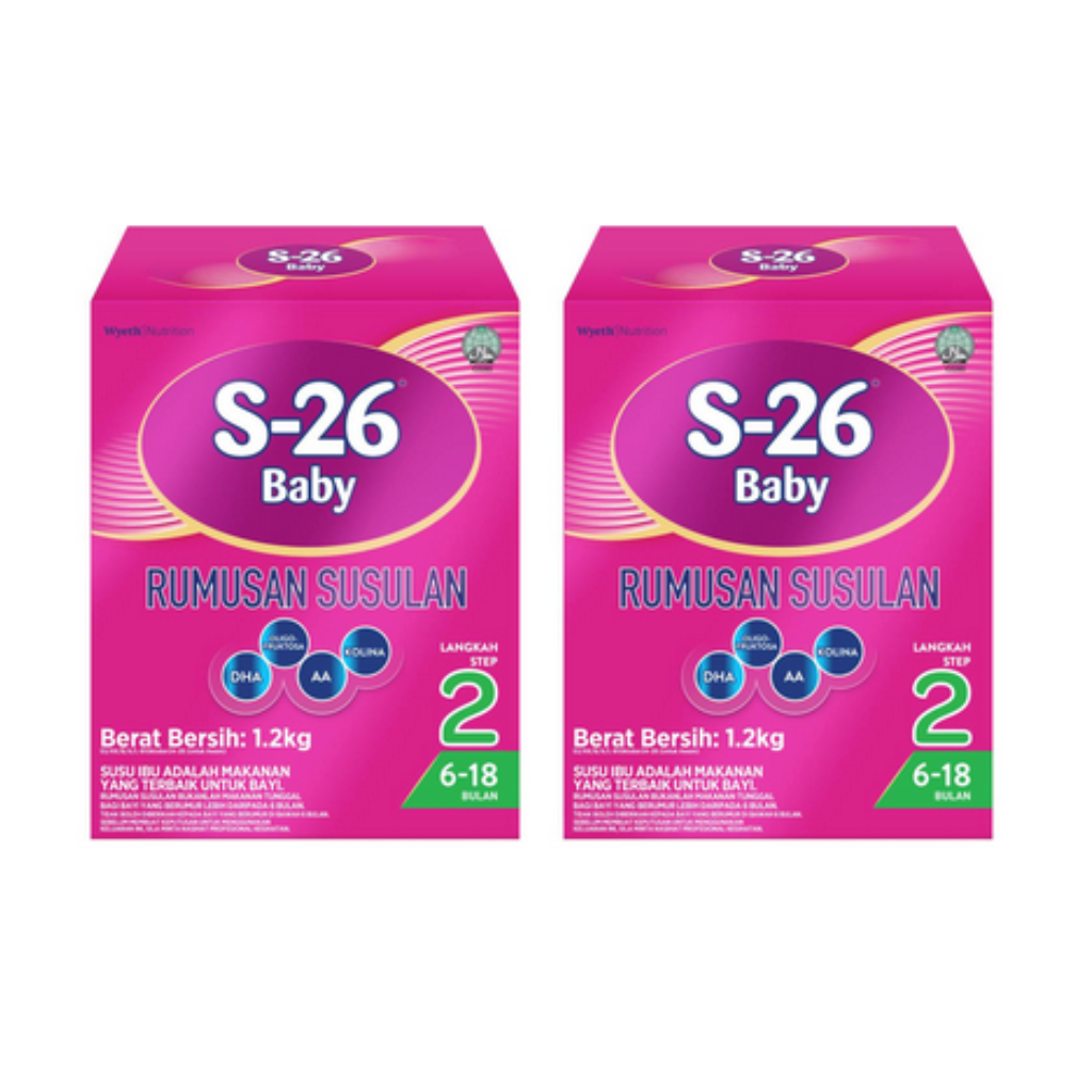 (Bundle of 2) S-26 Baby Step 1/Step 2 1.2kg