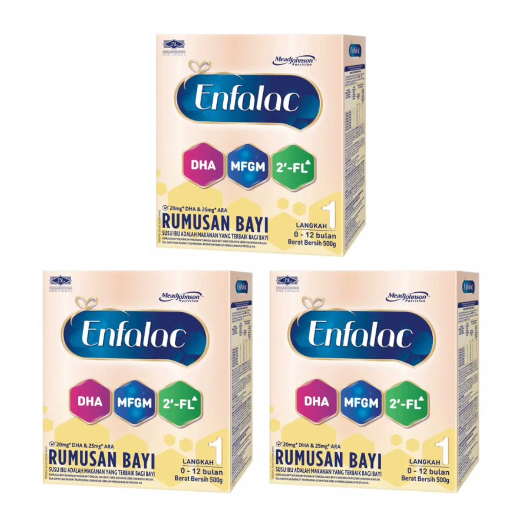 (Bundle of 2) Enfalac Baby Step 1 (0 - 12 months) 1.74kg