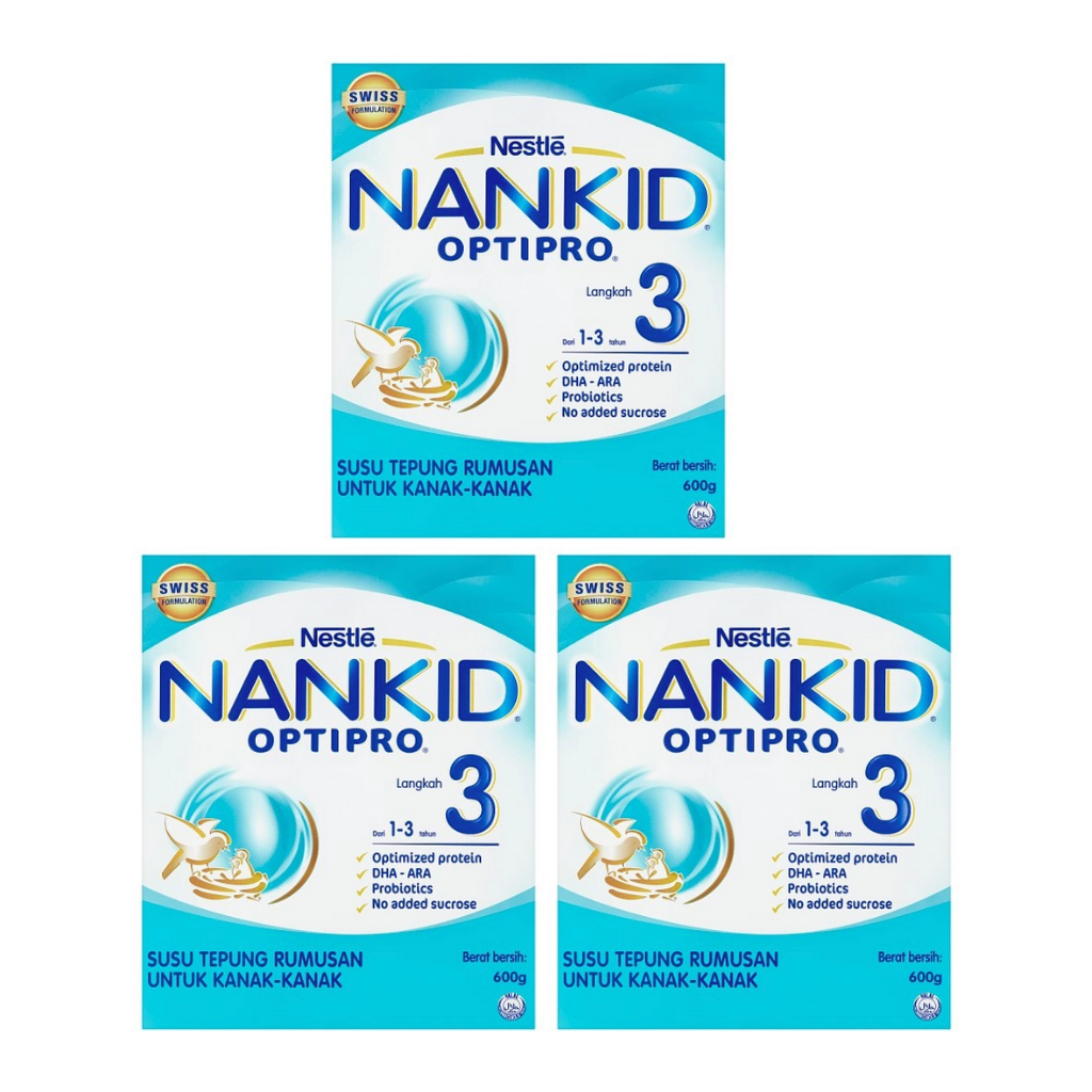 (Bundle of 2) NANKID OPTIPRO Step 3/Step 4 (1.2Kg)