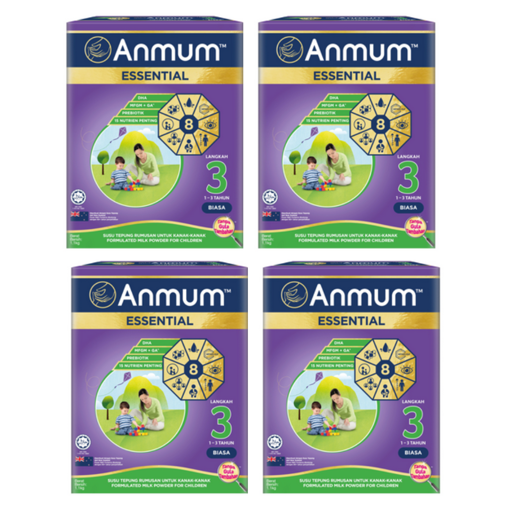(Bundle of 3) Anmum Essential Step 3/Step 4 1.1kg