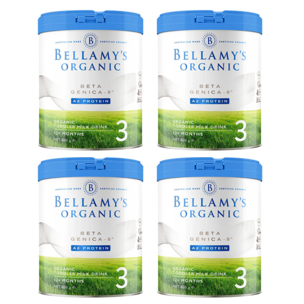 (Bundle of 2) Bellamy's Organic Beta Genica-8" Step 3 (12+ Months) 800g