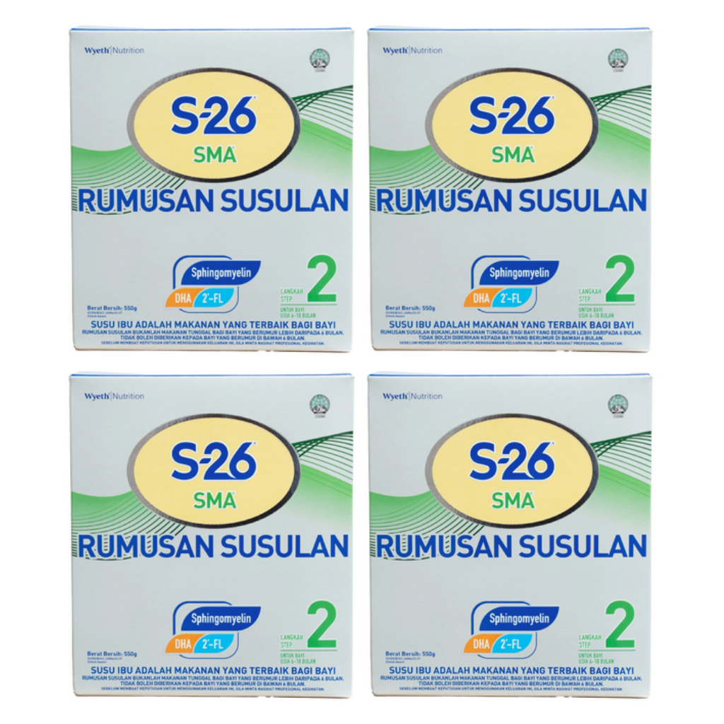(Bundle of 3) S-26 SMA Step 2 (6-18 months) 550g
