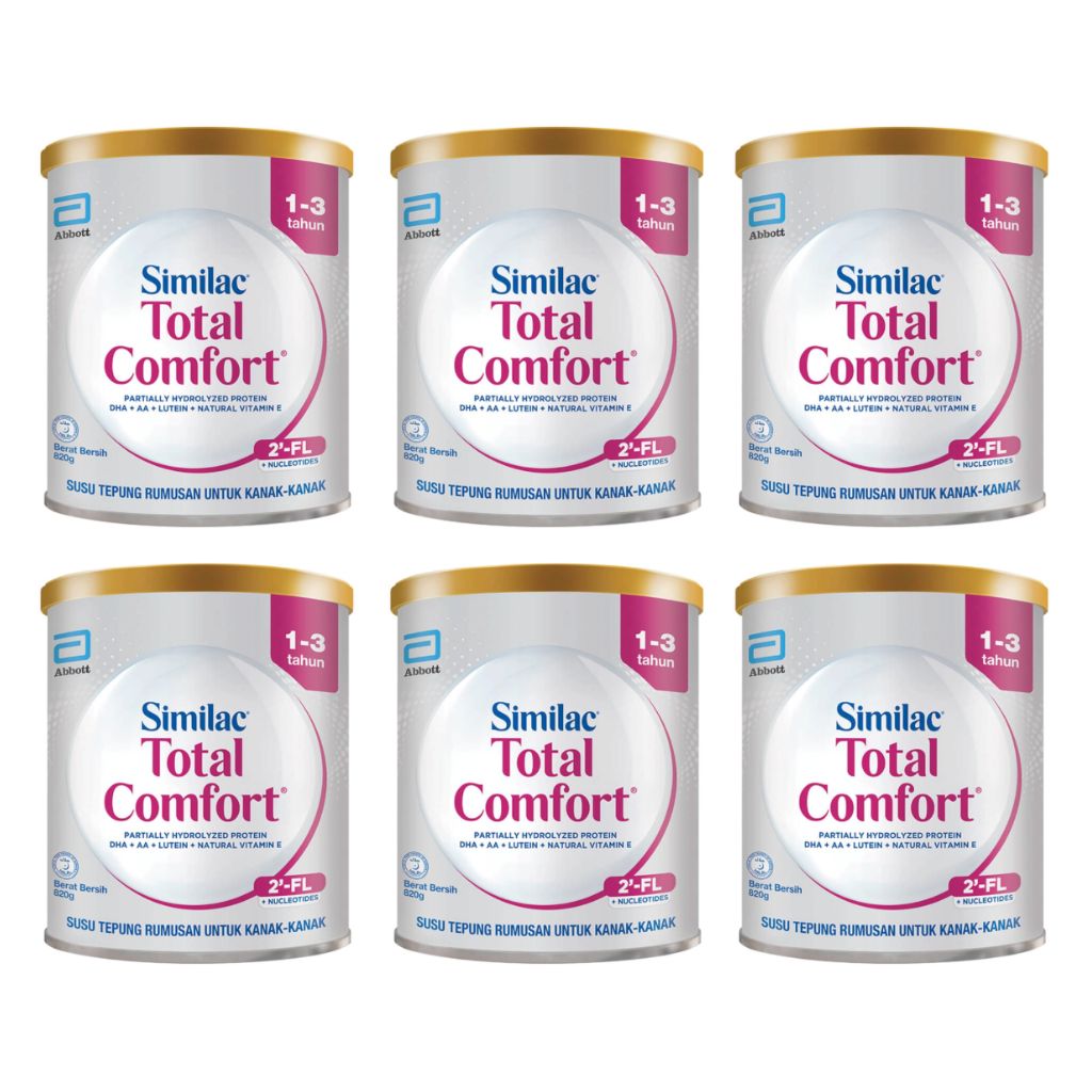 (Bundle of 3) Similac Total Comfort 2'-FL (1-3 years) 820g