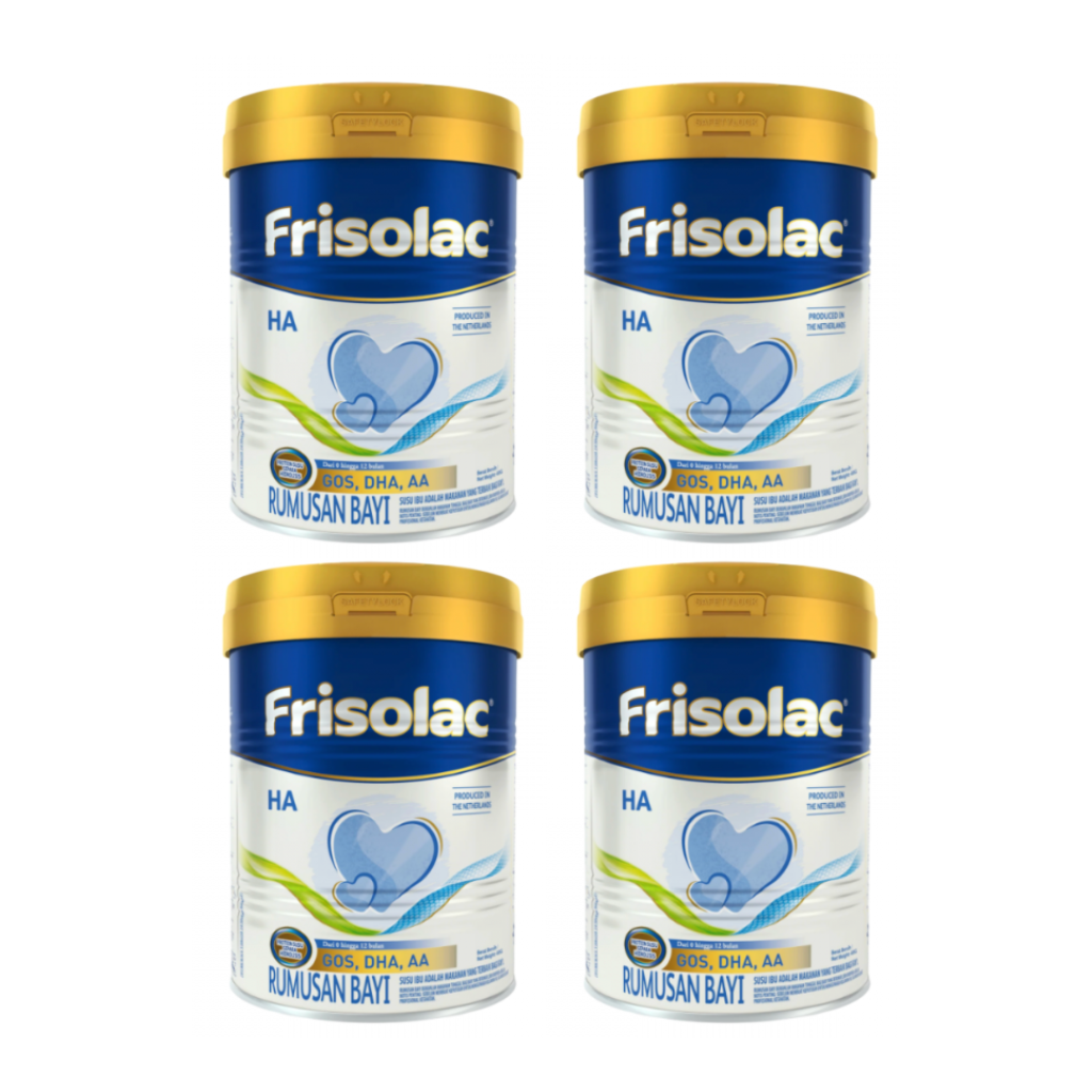 🍼 (Bundle of 4) Frisolac HA (0 - 12 months) 400g