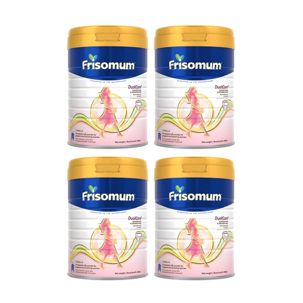 🍼 (Bundle of 4) Frisomum Dualcare Vanilla 800g