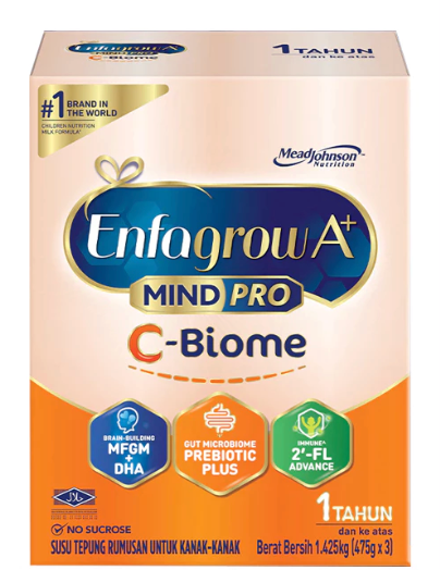 (Bundle of 2) Enfagrow MindPro A+ Stage 1 Milk Powder 1.45kg