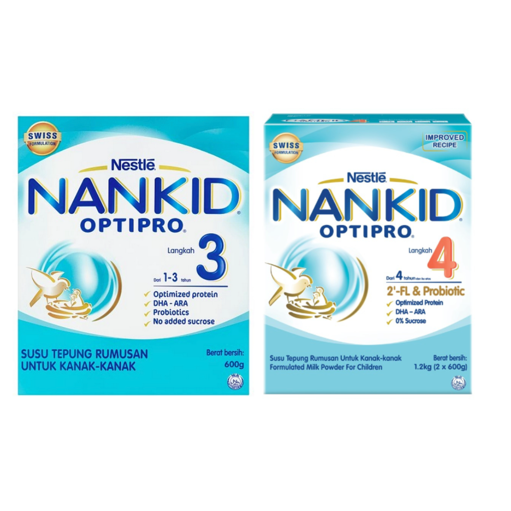 (Bundle of 2) NANKID OPTIPRO Step 3/Step 4 (1.2Kg)